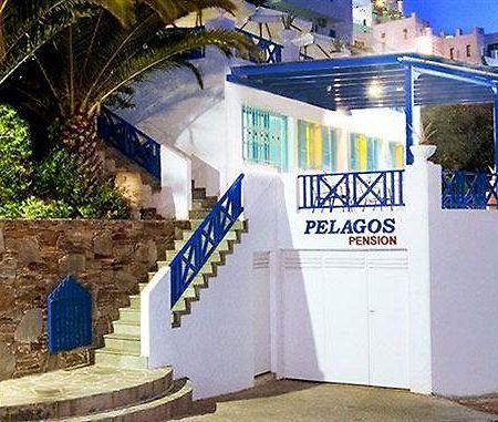 Pelagos Hotel - Apartments อิออสคอรา ภายนอก รูปภาพ